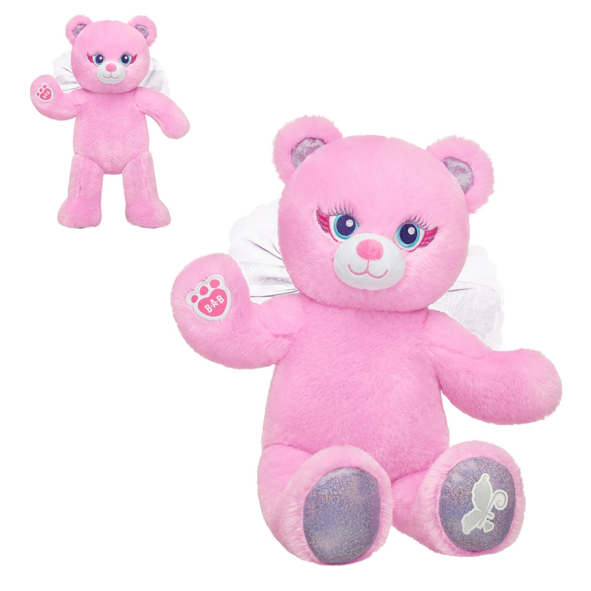 Peluche Oso Rosa Hadas Fairy Friends 2 Build-A-Bear
